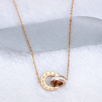 Rome Diamond Studded Necklace