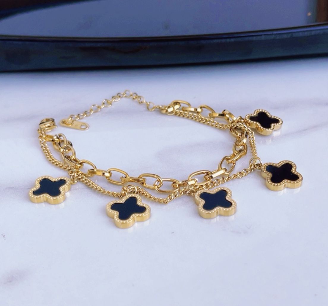 Clover Link Bracelet