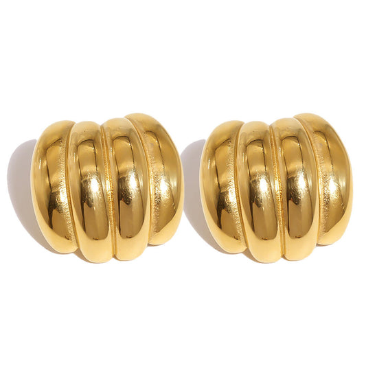 Monet Flower Earring