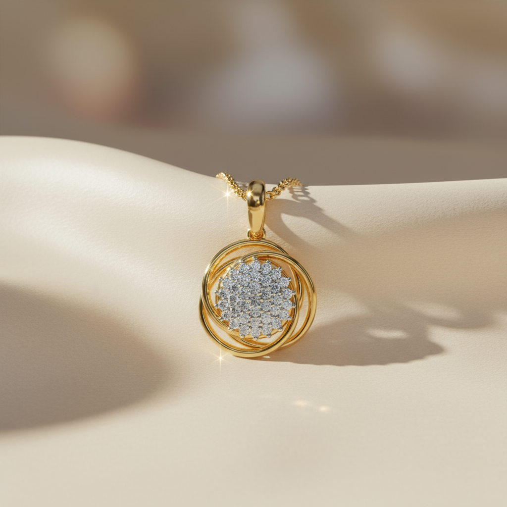 Diamond style Pendant