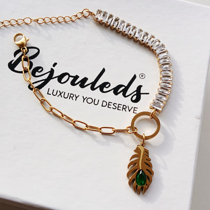 Classic feather bracelet